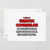 遺おもしろい伝相談員……全くあり得ない ポストカード (正面/裏面)