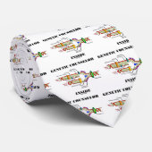 遺伝のカウンセラーの内部(DNAの写し) ネクタイ (ロール)