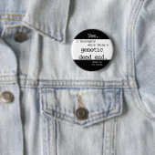 遺伝の行き止まりPin (明白な) 缶バッジ (インサイチュ)