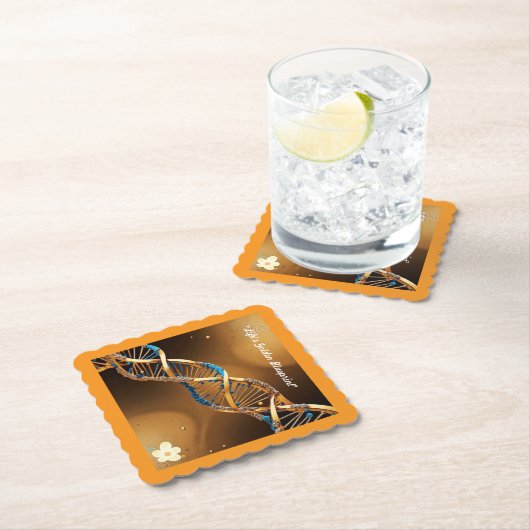 「遺伝エッセンス」 ペーパーコースター (インサイチュ)