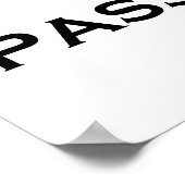 遺伝子を通り抜けるだけなのか？ ポスター (角)