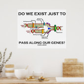 遺伝子を通り抜けるだけなのか？ ポスター (キッチン)