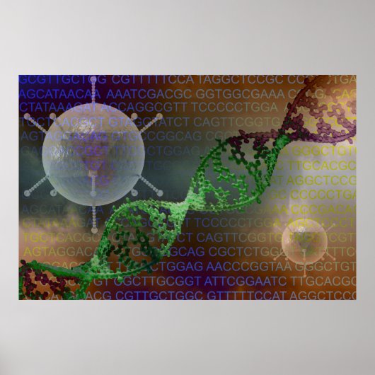 遺伝子セラピー ポスター (正面)