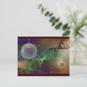 遺伝子セラピー ポストカード (スタンド正面)