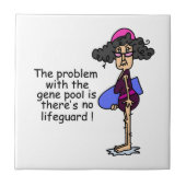 遺伝子プールの問題 タイル (正面)