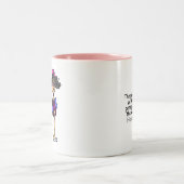 遺伝子プールの問題 ツートーンマグカップ (中央)