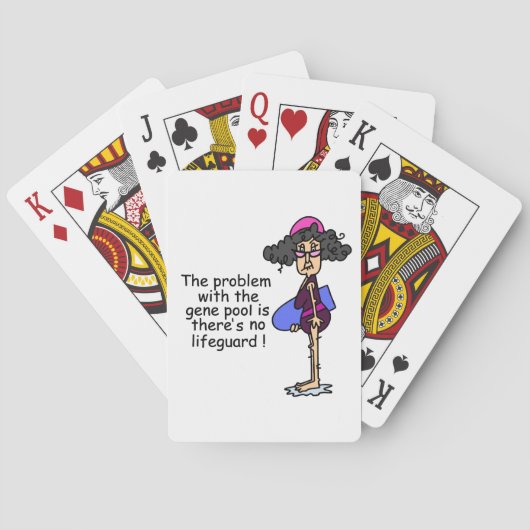 遺伝子プールの問題 トランプ (裏面)