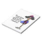 遺伝子プールの問題 ノートパッド (回転)