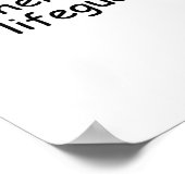 遺伝子プールの問題 ポスター (角)