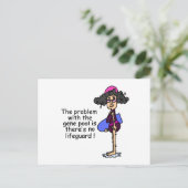 遺伝子プールの問題 ポストカード (スタンド正面)