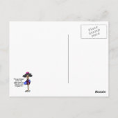 遺伝子プールの問題 ポストカード (裏面)