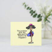 遺伝子プールの問題 ポストカード (スタンド正面)