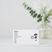 遺伝子プールの問題 名刺 (スタンド正面)