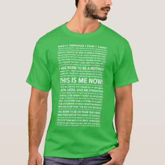 遺伝子引用文 Tシャツ