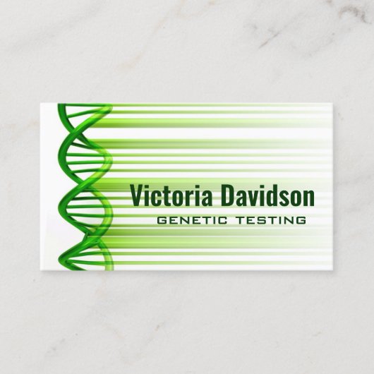 遺伝子検査/DNRセンターの名刺 名刺 (正面)