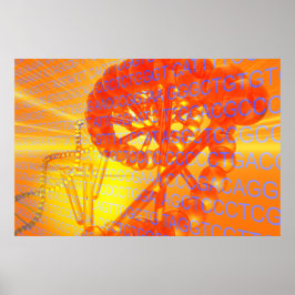 遺伝子研究 ポスター