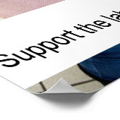 遺伝子組み換え食品の表示 ポスター (角)