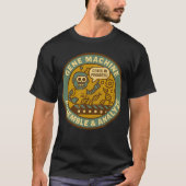 遺伝子組立ラインの精度向上 Tシャツ (正面)