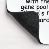 遺伝子給源との問題 マウスパッド (コーナー)