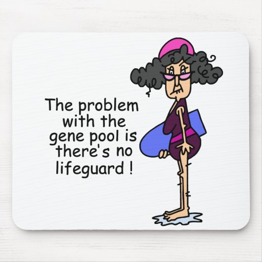 遺伝子給源との問題 マウスパッド (正面)