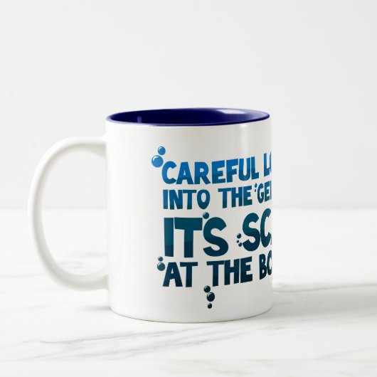 遺伝子給源 ツートーンマグカップ (左)