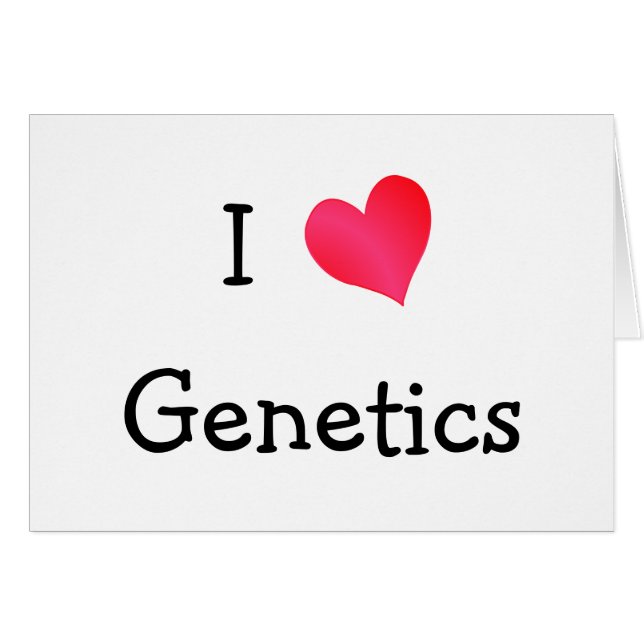 遺伝学が大好き (正面横)