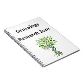 遺伝学研究ゾーンDNAツリー祖先 ノートブック (右側)