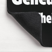 遺伝学者は国勢調査を利用する マウスパッド (コーナー)