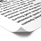 遺伝学者 ポスター (角)