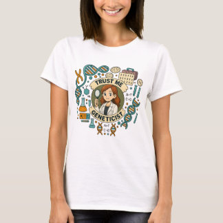 遺伝学者 Tシャツ
