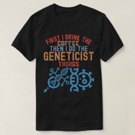 遺伝学、主要な遺伝学者 Tシャツ