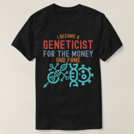 遺伝学、主要な遺伝学者 Tシャツ