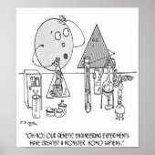 遺伝学Cartoon 0313 ポスター (正面)