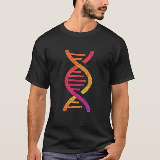 遺伝暗号Dna科学生物学生物学 Tシャツ (正面)