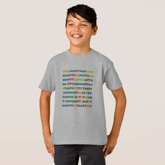 遺伝暗号Tシャツ Tシャツ (正面フル)