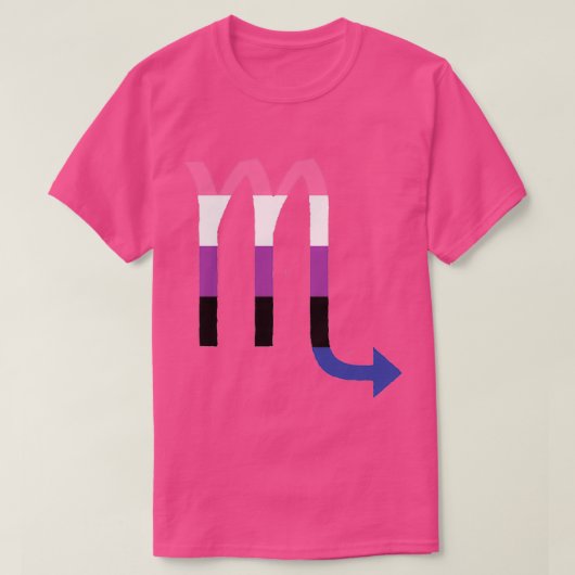 遺伝液蠍座 Tシャツ (デザイン正面)