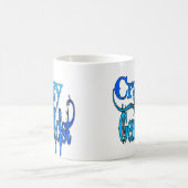 遺伝熱狂する学者 コーヒーマグカップ (中央)