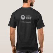 遺伝的に変更された有機体のTシャツメンズ Tシャツ (裏面)