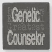 遺伝相談員 ストーンコースター (正面)