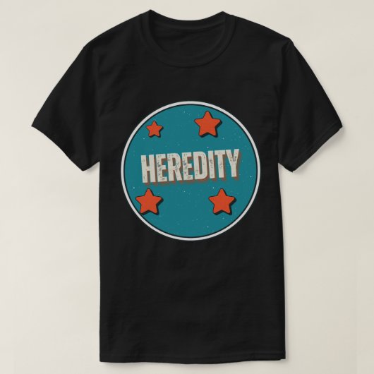 遺伝 Tシャツ (デザイン正面)