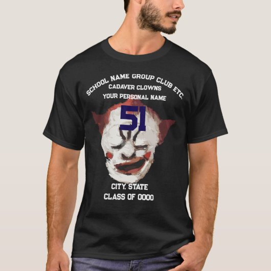 遺体アスリックチーム名学校ジャージ2040 Tシャツ (正面)