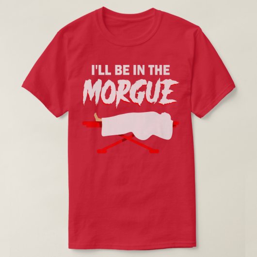 遺体保管室 – 遺体保管室お気に入りの Tシャツ (デザイン正面)