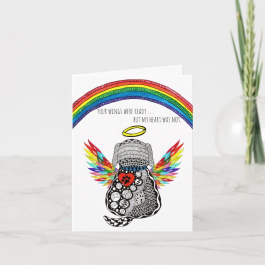 遺失弔状悔やみや弔慰グリーティングカード カード (正面)