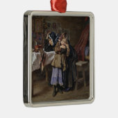 遺憾の意(死別悔やみや弔慰) メタルオーナメント (右)