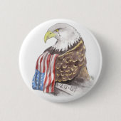 遺憾千万 缶バッジ (正面)