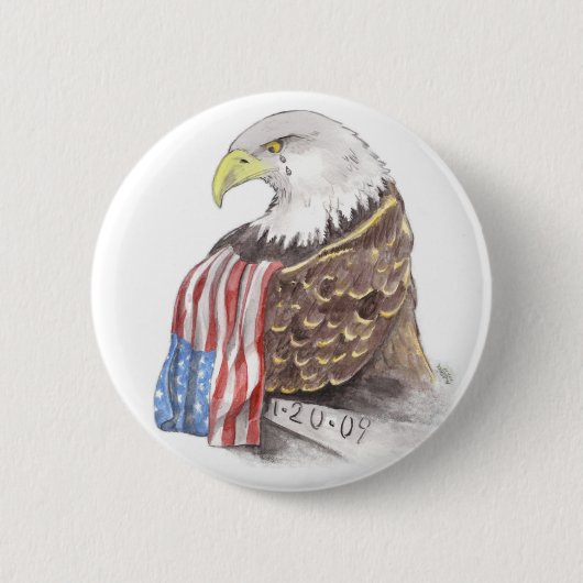 遺憾千万 缶バッジ (正面)