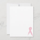 遺族パーティの招待状 招待状 (裏面)