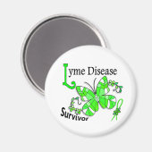 遺族六ライム病 マグネット (正面/裏面)