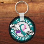 遺族甲状腺がん キーホルダー (正面)