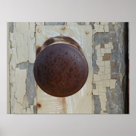 遺棄されたドア ポスター (正面)